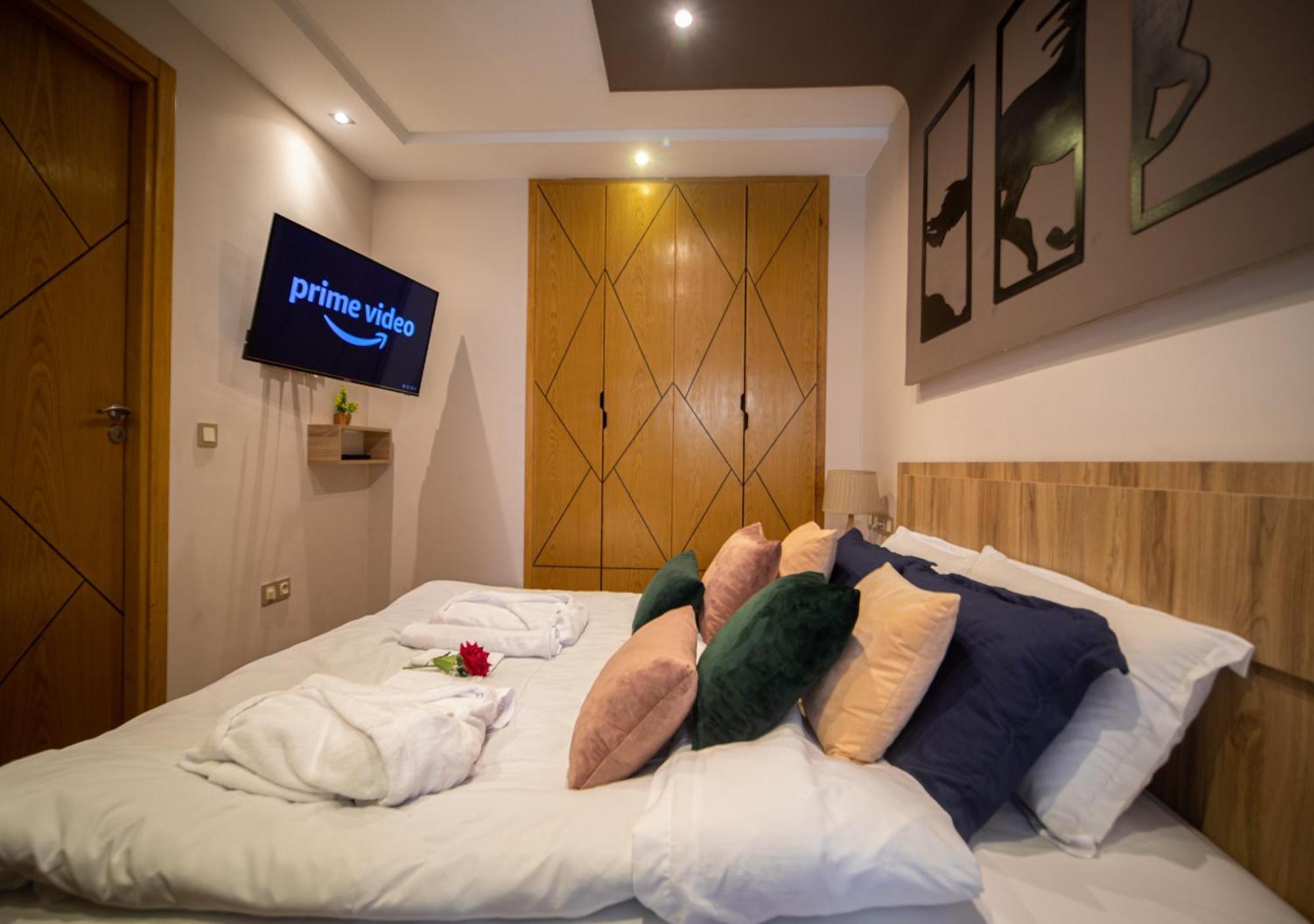 R101- Cosy And Stylish Apartment With King Size Bed- Belvedere Kazablanka Dış mekan fotoğraf